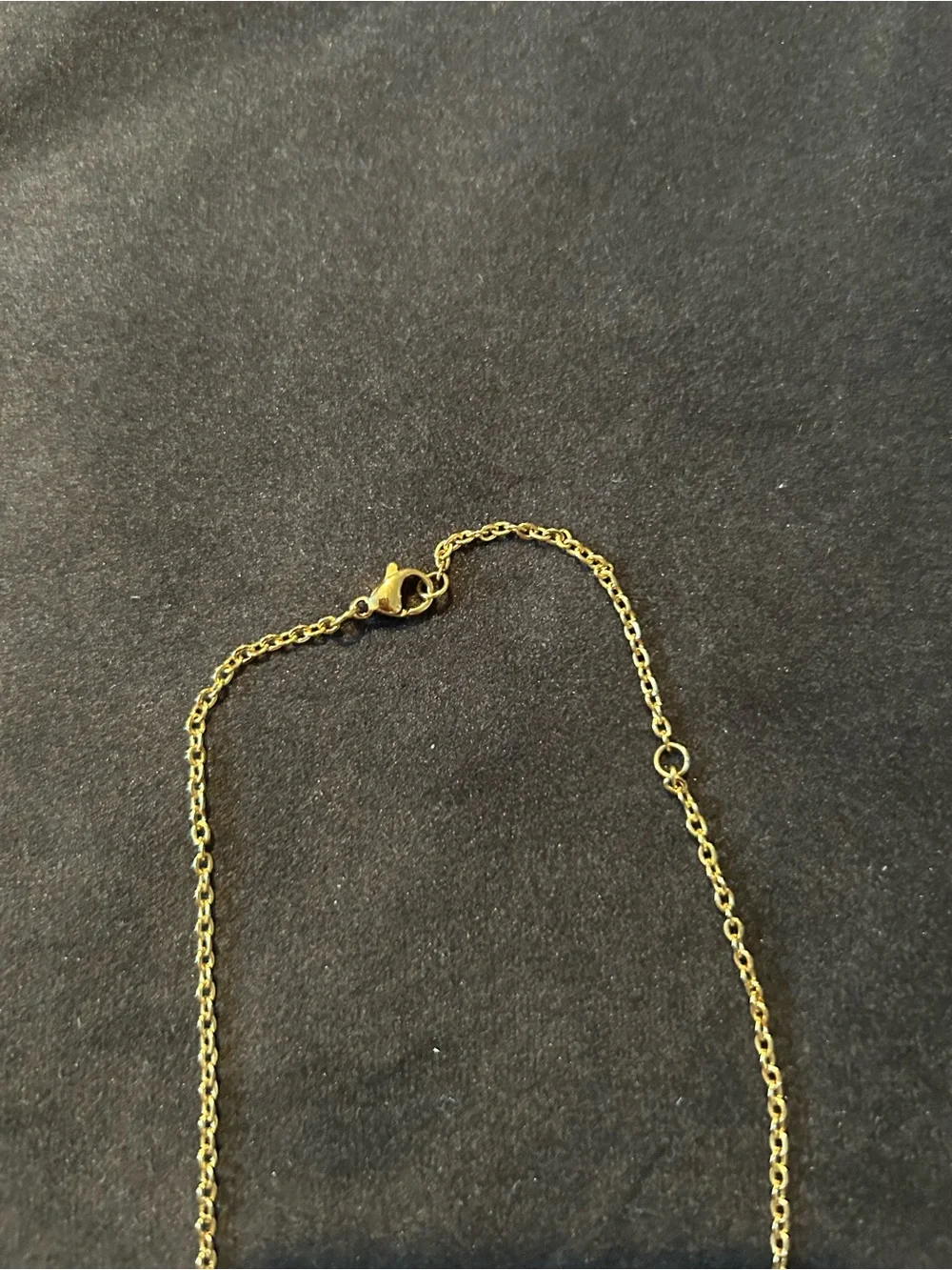 Gold E-Initial Pendant Necklace - Women Jewelry lightweight